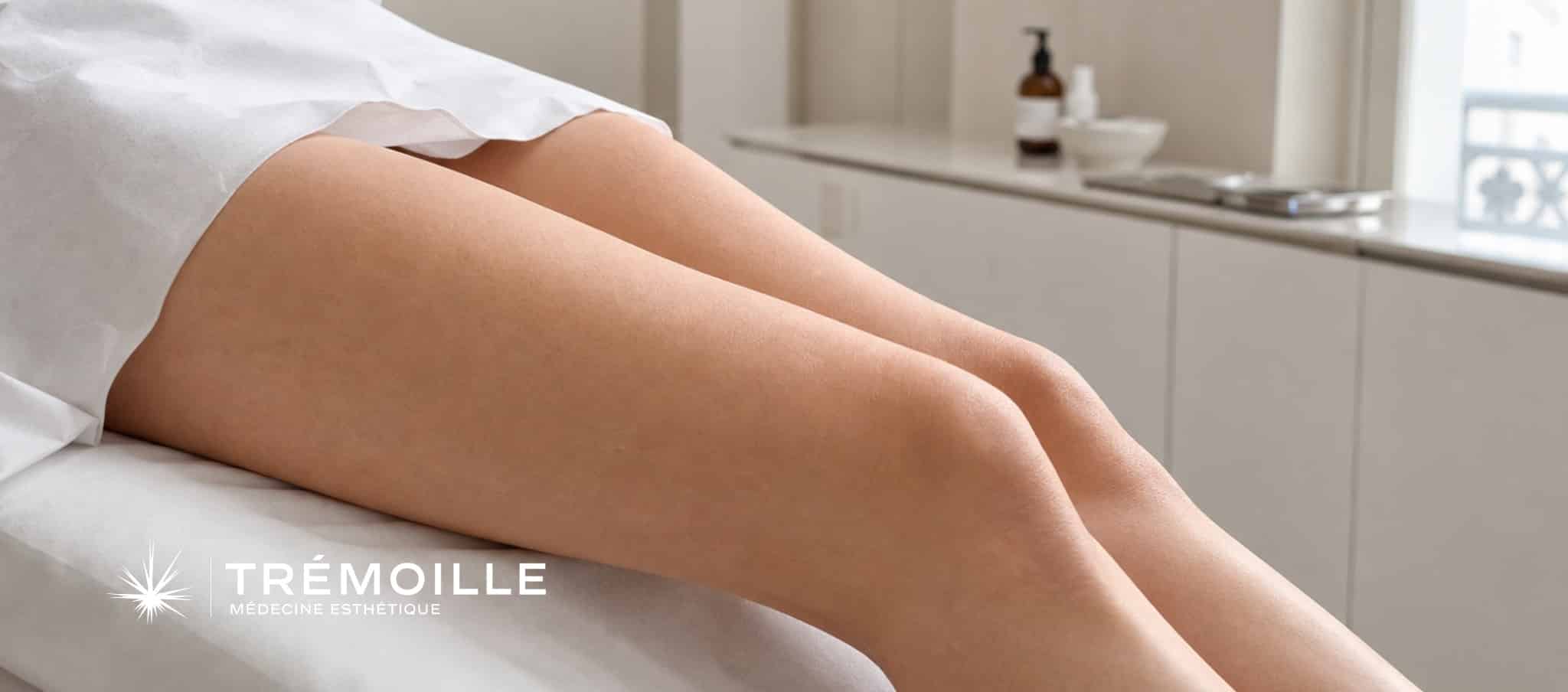 Visuel Centre Trémoille sur la cellulite des cuisses